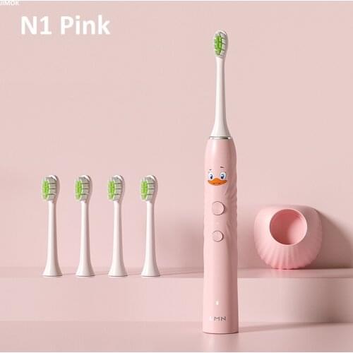 LMN Sonic Electric Toothbrush For Children Ultrasonic Automatic Upgraded USB Rechargeable Waterproof Tooth Brush(N1)