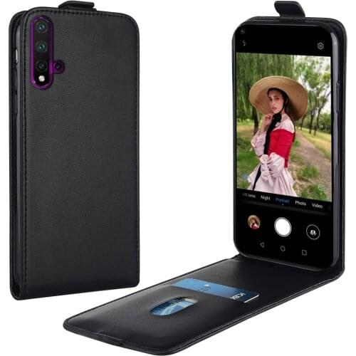 Flip Leather Case for Huawei Nova 5T YAL-L21 YAL-L61 YAL-L71 Vertical Cover for Nova 5T 5t Case Phone Bag