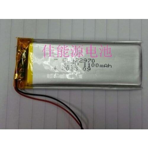 3.7V polymer lithium battery 422970 1100MAH cottage battery made 4S 5S Rechargeable Li-ion Cell