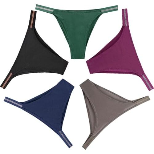 Underwear For Woman Seamless Sexy Thongs Womens Lingerie Bikini Sports Female Thong New Sale Underpants Panties For Woman
