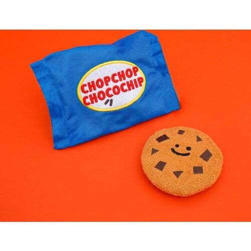 Ins new Korean cookie Tibetan food sound paper BB called foreign trade single dog toy pet vocal