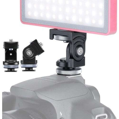 Panoramic Hot Shoe Adapter 360 Degree Rotation Strong Damping Mount for Camera NK-Shopping
