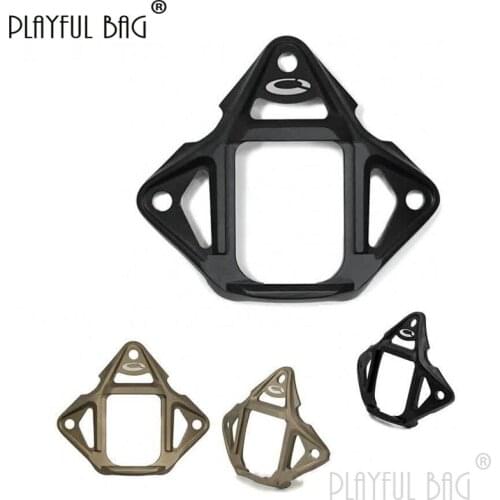 PB Playful bag Ops-Core Tactical Helmet Bracket CNC L3 Helmet Bracket Upgrade Material CS Accessory CS Sport DIY Toys QE01S