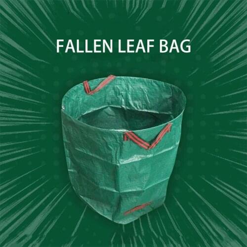 Garden Pp Fallen Leaf Bag Garden Gardening Leaf Storage Bag Corrosion-resistant Green Environmental Protection Material
