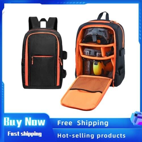 Professional Backpack For DJI FPV Combo Waterproof Storage Bag V2 Glasses Remote Control Travel Case Shockproof Shell Handbag