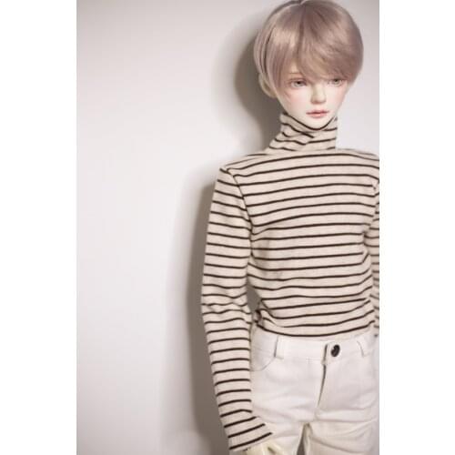 BJD doll dress is suitable for 1/3 1/4 MSD size small turtleneck joker shirt 2 colors into doll accessories