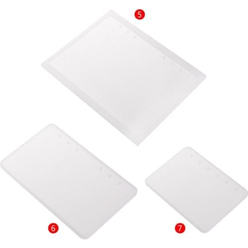 Silicone Mold DIY Crafts Notebook Shaped A5A6A7 Mirror Jewelry Making Book Resin