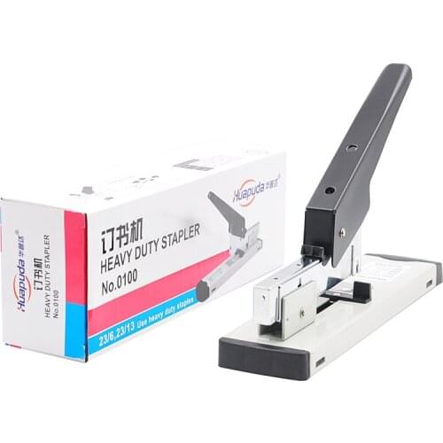 100 heavy duty stapler 120 page stapler thickened stapler 23/13 stapler office teaching equipment