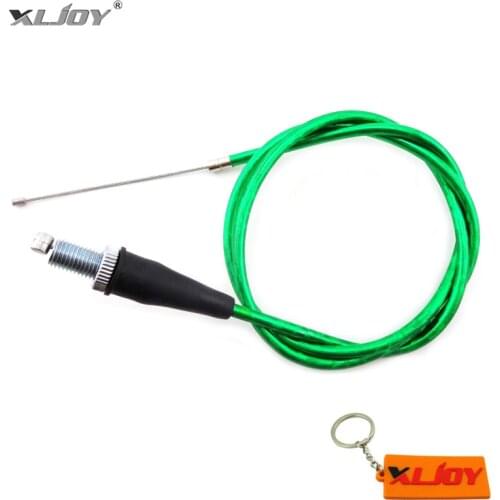 990mm Green Gas Throttle Cable For Chinese Pit Dirt Bike Motocross TTR SSR Thumpstar KLX110 XR CRF 50 70 Atomik Baja Motorcycle