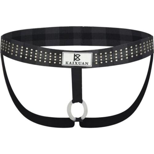 Underpants gay men string mens thongs sissy underwear tanga hombre silicone ring jockstrap ropa interior hombre sexy men