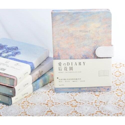 1 pcs Vintage Handmade Hardcover Writing Diary This Week Plan Notebook A5 Office School Notebook