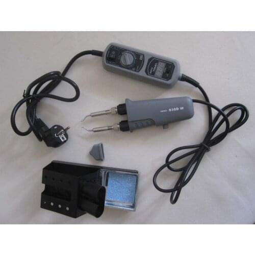 220V YIHUA 938D Portable Tweezers Soldering Iron Temperature Adjustable