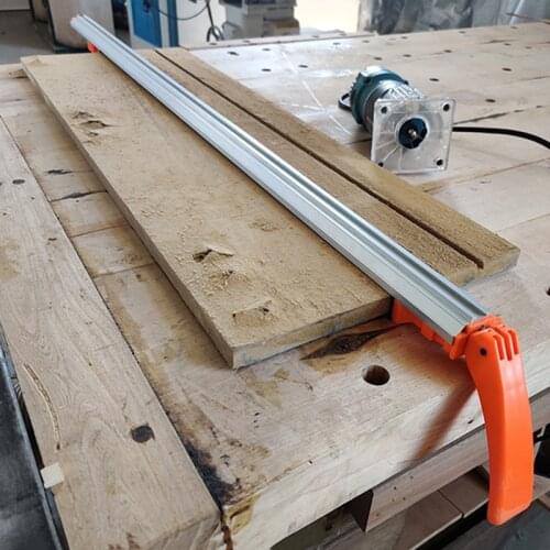 90cm Wood Board Clamp For Flip Saw Electric Circular Saw Cutting Machine Guide Ruler Fixing Clip Fixture Woodworking Tool