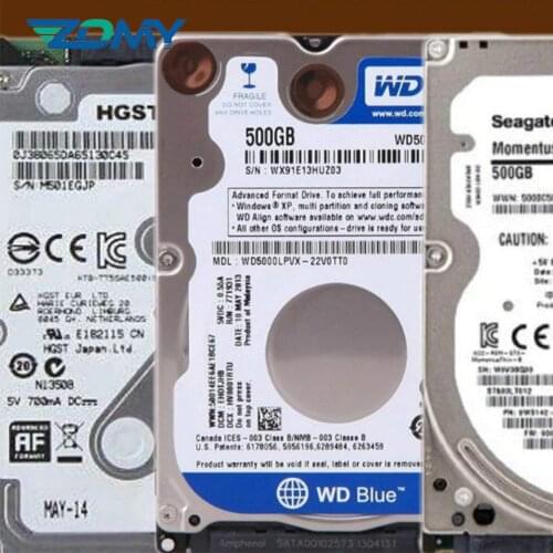 Hdd 1tb for Sata Laptop Hard Drive Internal Hard Disk Drives 2.5 Inch USB3.0 Mechanical High Speed 7200rpm HDD