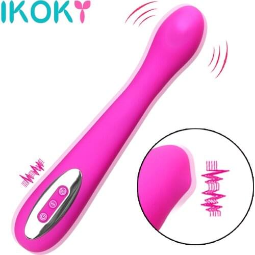 IKOKY Unique G-spot Design Dildo Vibrator 12 Speed Clitoris Stimulator Sex Toys For Women Climax Massager Female Masturbator