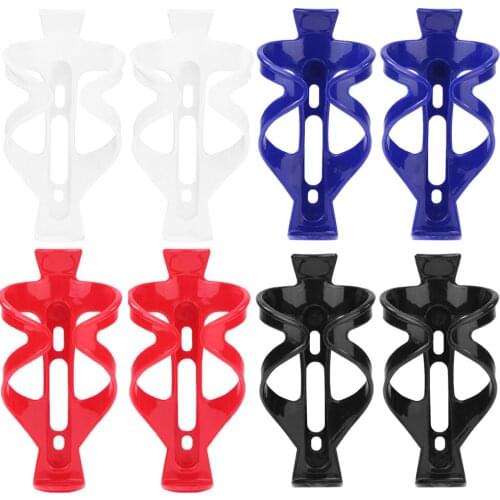 2pcs MTB Bicycle Water Bottle Cage PC Plastic Road Bike Water Cup Rack Holder Ultralight Bottle Holder Cage Bottle Rack Bicycle