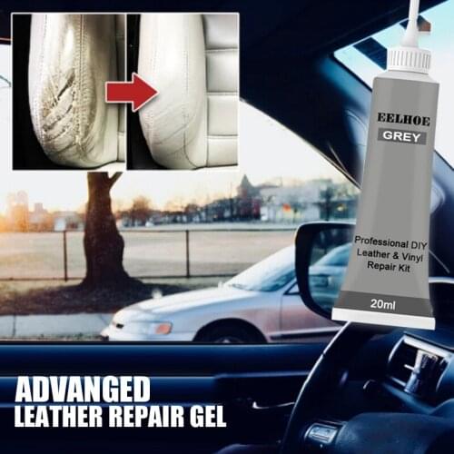 20ml Car Reconditioning Cream Leather And Vinyl Repair Furniture Couch Car Seats Sofa Coats Holes Repair Cream Car Maintenance
