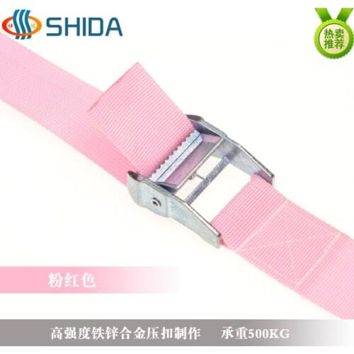 3pcs 2cm*2m-3.5m Colorful Ratchet Tie Down Belt Luggage Bag Lashing PP Webbing Strap With Metal Buckle,Fixed Cargo Retractor