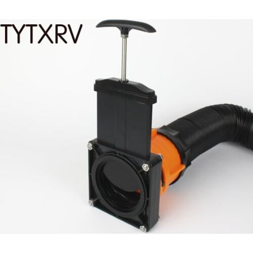 Caravan Accessories 3'' Waste Valve Body With 15ft Sewer Hose Kit Camper Part Motor Home RV Part TYTXRV