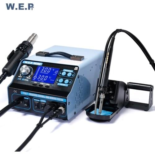 BGA hot air station diaphragm pump WEP 992DA+ soldering iron wholesales