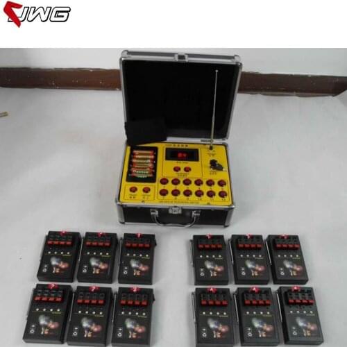 Fast Shipping 1200 Group 48 Channel Cues Transmitter Fireworks Remote Control Wireless Stage Wedding Fountain Base Machine