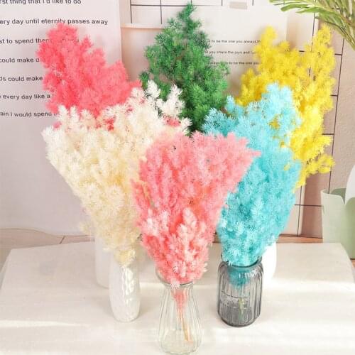 Flores Secas Naturales Home Floral Table Decor Party Penglai Pine,DIY Flower Wedding Mariage Gift Eternelle Flower