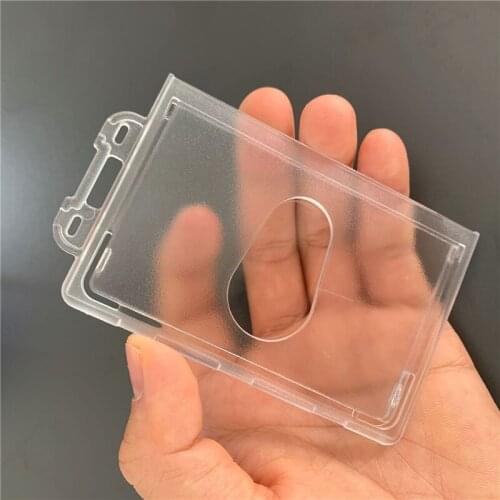 Transparent Card Holder ID Card Holder Business Card Work Card Badge Holder Photocard Holder Office Supplies Desk Accessories