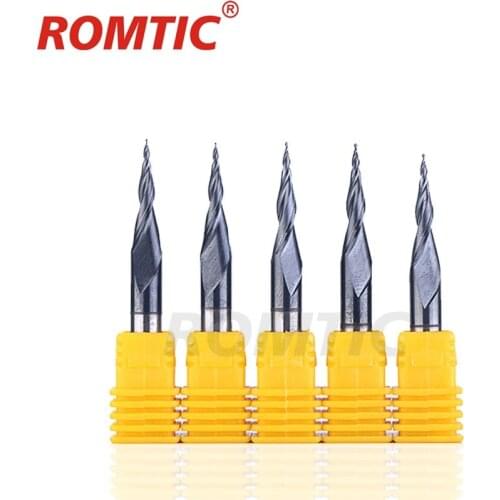 Double-edged Oblique Coating Ball Cutter Taper Ball End Milling Cutter Metal Embossed Lengthened Tungsten Steel Alloy Cutter