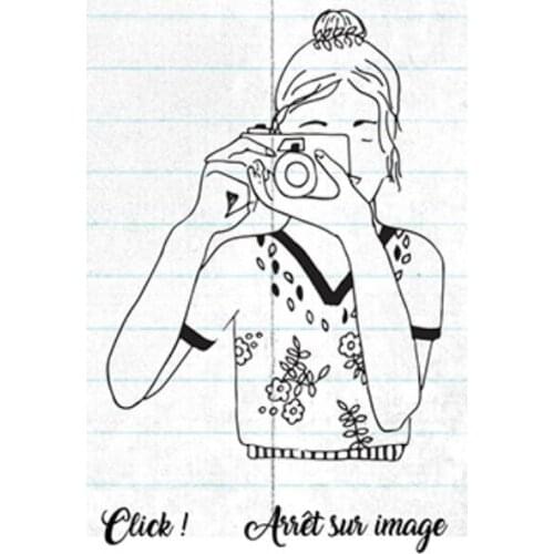 French Clear Silicone Stamp / seal for DIY Scrapbooking / Album Decorative Clear Stamp Sheets A382