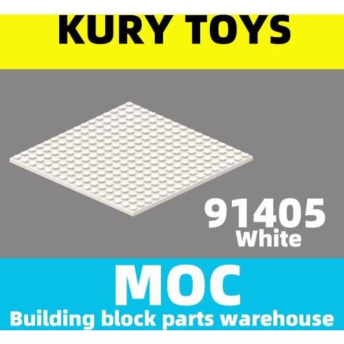 Kury Toys DIY MOC For 91405 Building block parts For Plate 16 x 16 For Plate