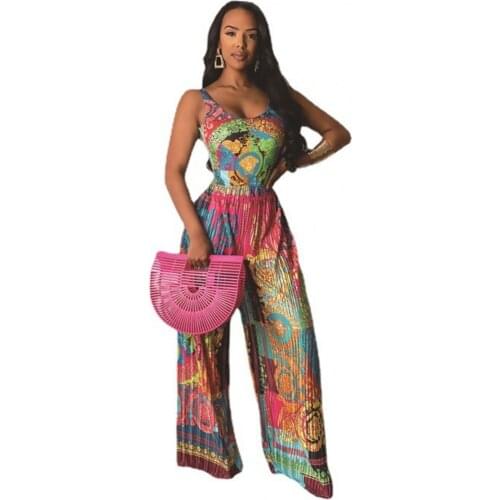 Womens Pants Tank Top Halter Jumpsuit High Waist Halter Skirt Slim Sleeveless Sexy Halter Jumpsuit Party Dress Spring/summer2021