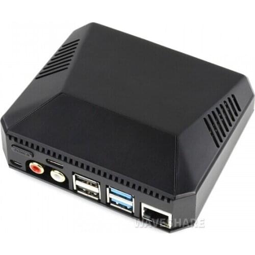 Nanosound One: Aluminum Case for Raspberry Pi 4, with built-in Hi-Fi DAC