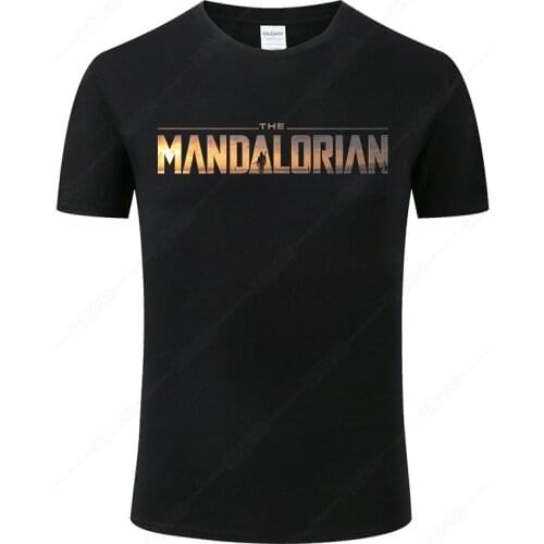 2021 New The Mandalorian T Shirt Men Women Summer Cotton Print T-shirt Funny Tops Cool Tee Unisex Shirt J23