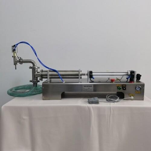 Single Head Liquid Filling Conveyor Belt Precision High Temperature And Heat Resistant Filling Machine 5-5000ml