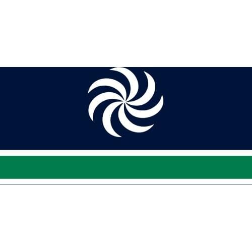 PODIUM 90x150cm Flat Flower Wheel Flag For Decoration