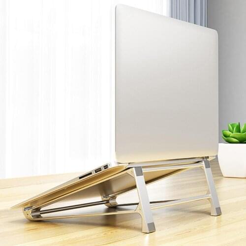 Heat Dissipation Laptop Stand Cooling Holder Aluminum Alloy Stand-up Bracket