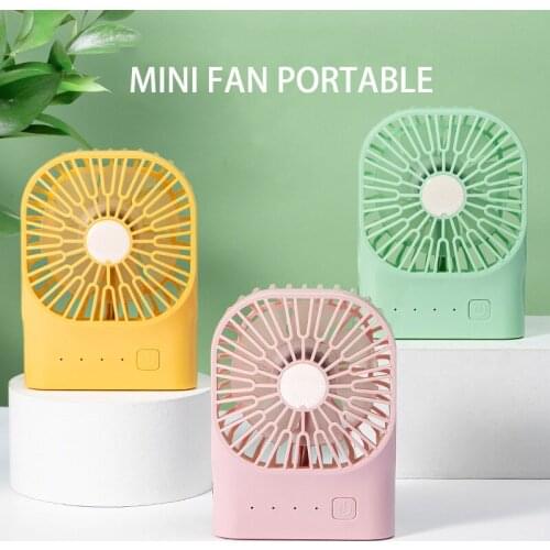 Portable Mini Fan Hand Held Electric Fans Creative Camera Shape USB Rechargeable Air Conditioner Cooling for Outdoor Travel FS45