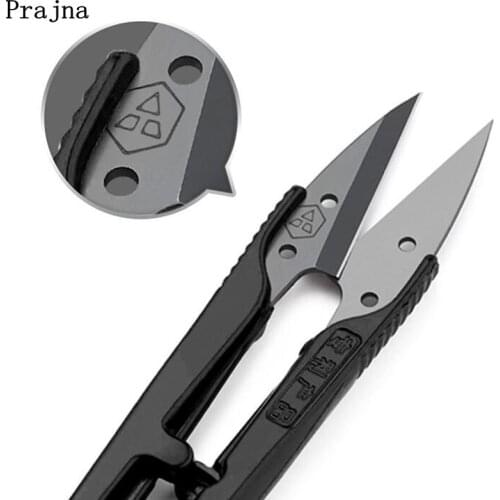 Cutting Scissors U Shape Tailors Scissors For Sewing Tailor Stainless Steels Cutter Thread Embroidery Scissors Home Supplies