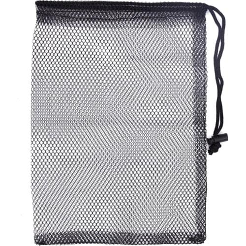 Golf Ball Bag Mesh Stuff Sack, Laundry Bag, Durable & Lightweight - 11.81x7.87 inch