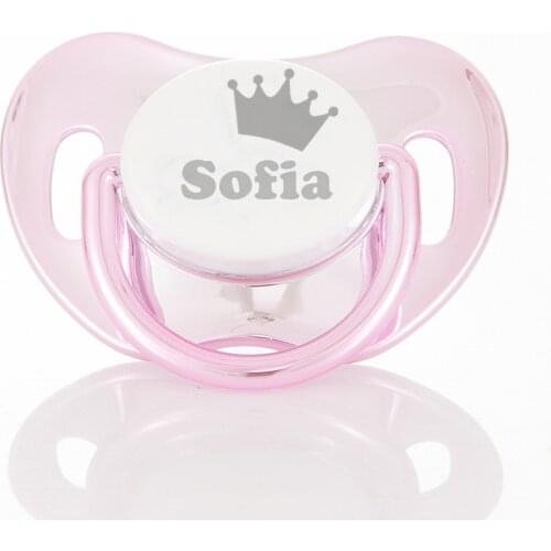 MIYOCAR custom pacifiers any name text can make BPA free safe personalized pacifierP dummy FDA pass baby best choice baby shower