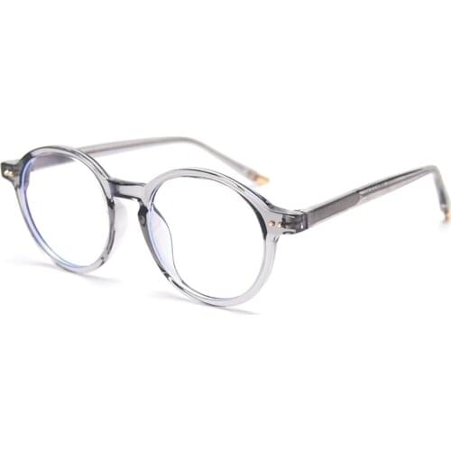 Veshion Round Glasses Frame Women Tr90 Clear Lens Retro Prescription Glasses for Men Transparent Accessories Female Korean