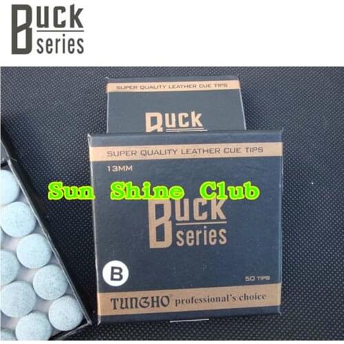 Xmlivet 50pcs Cheap pool halls billiard cue tips 13mm pool table cue tips Billiards accessories high quality grade A and grade B