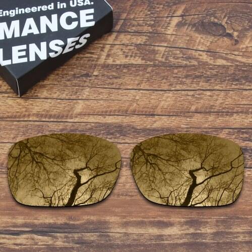 ToughAsNails Polarized Replacement Lenses for Oakley TwoFace Sunglasses Peach Gold (Lens Only)
