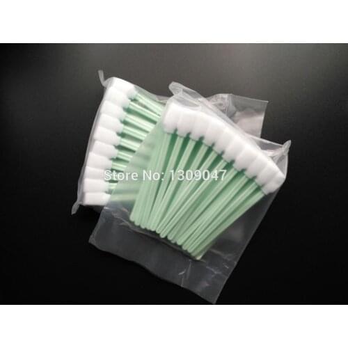 100 pcs Solvent Cleaning swabs Sticks DX2 DX4 DX5 DTG Print Head Cleaning ( Better than Printer Cotton Swabs )