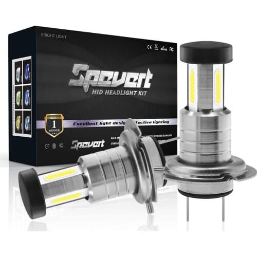 2pcs Car H7 LED Headlight Bulbs 12V 24V 110W 30000LM Headlight Conversion Kit Bulb High/Low Beam 6000K