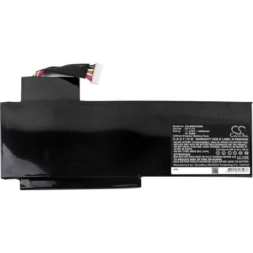Cameron Sino Battery for Medion Erazer X7613,Erazer X7615 MSI 2PE-025CN 2QE-083CN Schenker XMG C703 Notebook Laptop Battery