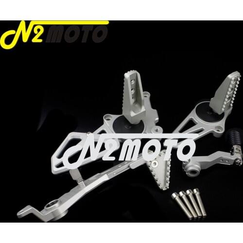 Aluminum Adjustable Rearset Footrests Brake Gear Shifter Pedal Foot Pegs Rear Footpegs Kits For BMW R NineT R9T 2014-2018