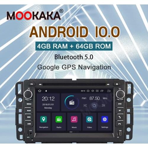 Android 10.0 4+64GB DVD Radio GPS Navigation For HUMMER H2 2008-2011 Multimedia Player Radio Video Stereo Player Head Unit DSP