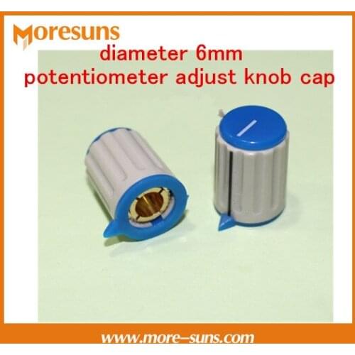 Free Ship 50pcs Bakelite knob Cap indicator knob/potentiometer Rotary knob diameter 6mm potentiometer adjust knob cap for hifi