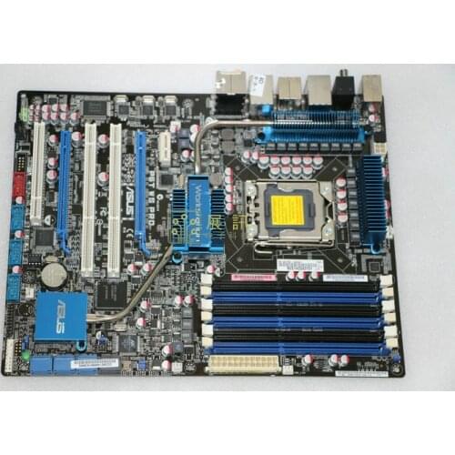 Free shipping original motherboard for for ASUS P6T WS PRO DDR3 LGA 1366 USB2.0 24GB for I7 CPU X58 Desktop Motherboard
